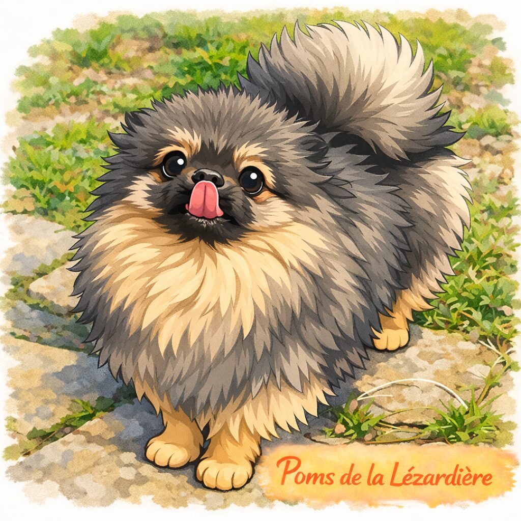 cartoon-aiko-poms de la lezardiere