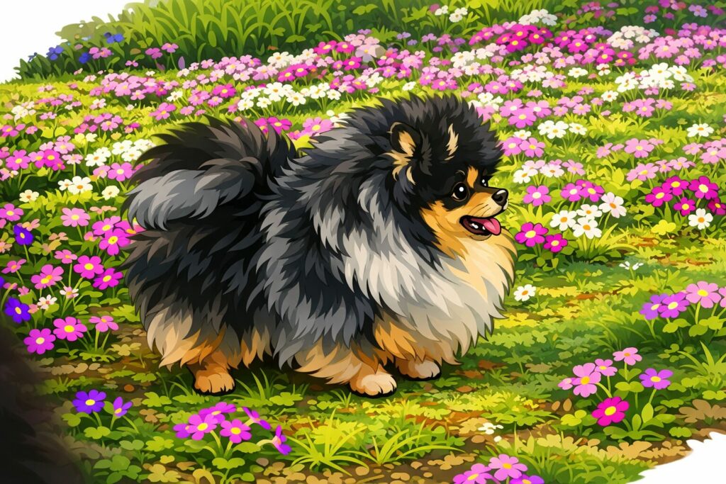 cartoon tao - poms de la lezardiere