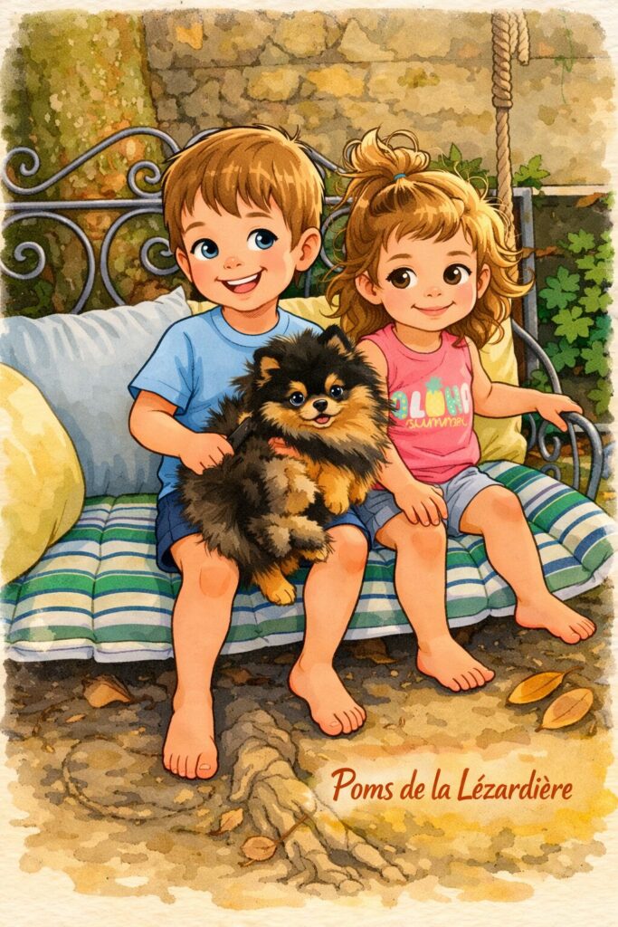 dessin-enfants - poms de la lezardiere